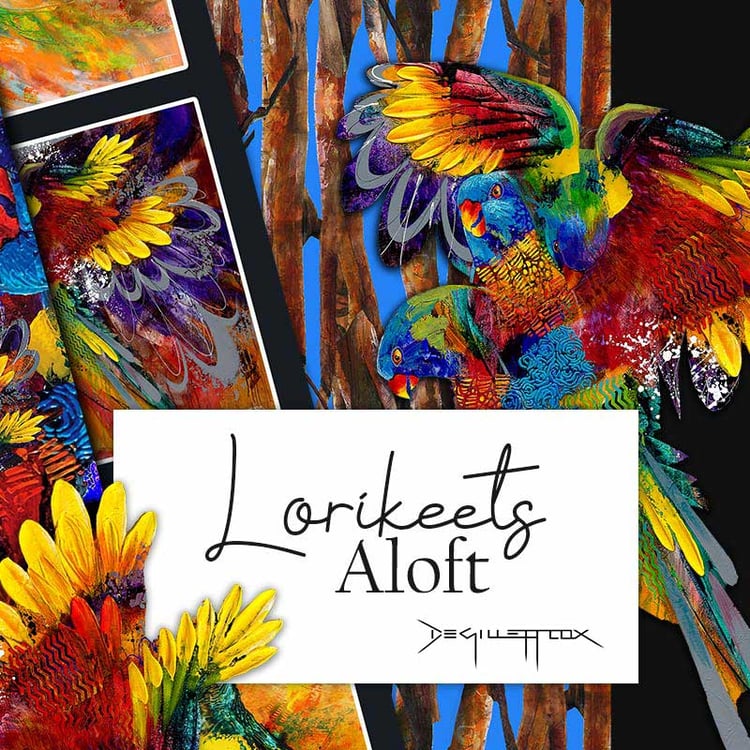 Category-Image Lorikeets Aloft Small